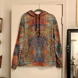 Colorful Patterned Hoodie